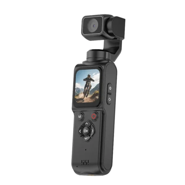 4K Pocket Action Camera,ELS stabilization technology, long-lasting battery,compact and portable, high-definition video