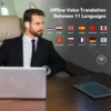 Wooask M9 Translator Earbuds,OWS Two-Way Real Time Translator Earphone ,Online 144 Languages with 11 Offline Packs, No WiFi Need