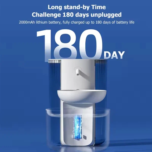 Pet Intelligent Water Dispenser, Clean And Dirty Separation, Dumping Type, Automatic Water Dispenser For Cats, Large Capacity