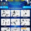 2026 New Ai Intelligent Smart Robot Dog Remote Control Toy Programmable With Loading Basket For Boys Birthday Festival Gift