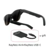 Air 3S Pro smart AR glasses, equivalent to 4 meters 135 inches, 3D surround sound, 120Hz.And RayNeo Air 4