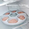 Rechargable Wet Food Cat And Dog Automatic Feeder Wet Food Samart Dispenser Pet Timed Feeding Wet Food Bowl
