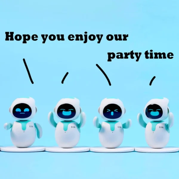 Eilik – A Cute Robot Pets for Kids and Adults, Your Perfect Interactive Companion at Home or Workspace, Unique Gifts