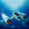 Deep blue white shark MIX underwater drone autopilot diving booster snorkeling thruster