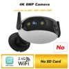 Securexpert 4K 8MP Outdoor WiFi Panoramic Camera 180° Wide Angle Night Vision Motion Detection Security Surveillance Video Cam