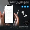 Wooask M6 Translator Earbuds,144 Languages,Bidirectional Real-time Translator Device,Instant Offline Translation Headsets