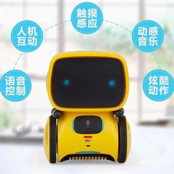 Genius teenager AI intelligent induction robot, children's puzzle universal dancing early education story machine
