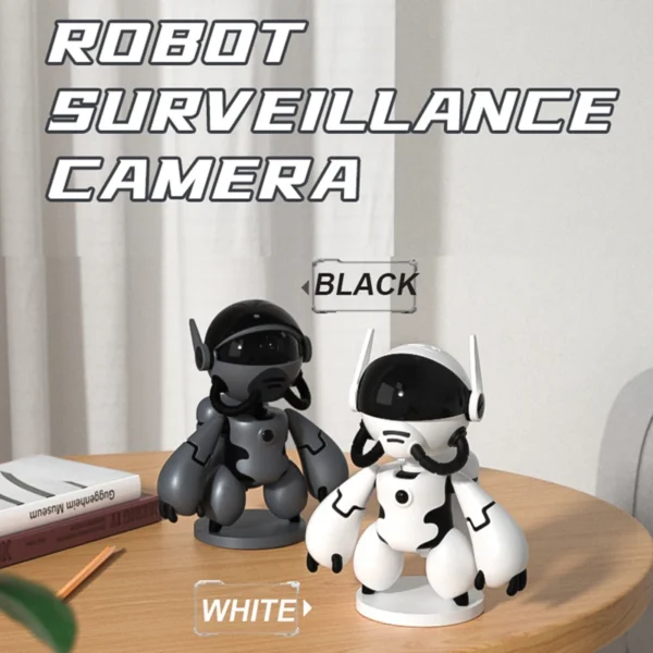WIFI Mini Camera 2MP IP Indoor Cam Wireless Robot Camera PTZ Monitor Audio Video Security Surveillance 1080P Night Vision
