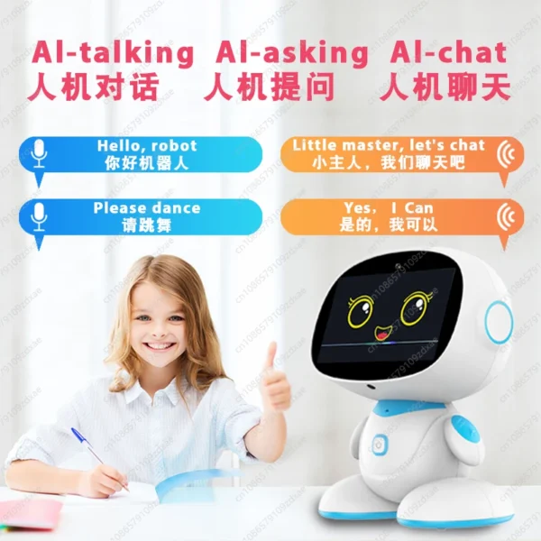 Children intelligent machine human learning machine multi-language infant early childhood education story machine