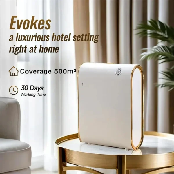 Smart Aroma Diffuser Waterless Scent Diffuser Intelligent Machine Air Fresheners for Home Hotel Scent Machine Room Fragrance