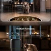 Automatic Cat Feeder Camera Pet Smart Cat Food Kibble Dispenser 2.4G/5GWiFi Tuya APP Control Auto Feeder For Cat Dog Accessories