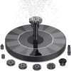13cm, 16cm, 18cm Floating Solar Fountain Pumps - Perfect for Bird Baths, Garden Outdoor Water Pool and Pond Decoration