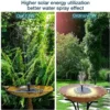 13cm, 16cm, 18cm Floating Solar Fountain Pumps - Perfect for Bird Baths, Garden Outdoor Water Pool and Pond Decoration