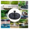 13cm, 16cm, 18cm Floating Solar Fountain Pumps - Perfect for Bird Baths, Garden Outdoor Water Pool and Pond Decoration