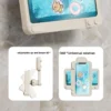 Universal Waterproof and Anti-fog Mobile Phone Case No Punching Bathroom Waterproof Bracket Toilet Bath Shower Phone Holders