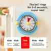 Sa60d4b2ef5a74707a7aec6aeb952cafcE.webp 60Min Mechanical Visual Timer Magnetic Countdown Clock No Battery Visual Display Time Management Tool for Home Office Kitchen