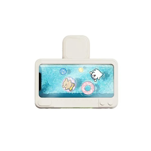 Universal Waterproof and Anti-fog Mobile Phone Case No Punching Bathroom Waterproof Bracket Toilet Bath Shower Phone Holders