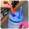 JUSTINLAU 1 Piece Stainless Steel Insulated Cup Car  Insulated Straw Cup 750ml with Handle  Stylish Outdoor Insulated Coffee Cup