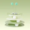 1pcs Cat toy little bee play plate spinning ball amusement ice cream funny relief artifact three layers to relieve boredom
