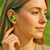 New Animation Peripheral Aovee Frog Earbuds Creative Novel Personalized Practical Portable Frog Shaped Earplugs For Adults Gifts