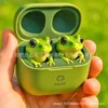 New Animation Peripheral Aovee Frog Earbuds Creative Novel Personalized Practical Portable Frog Shaped Earplugs For Adults Gifts