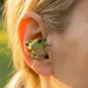New Animation Peripheral Aovee Frog Earbuds Creative Novel Personalized Practical Portable Frog Shaped Earplugs For Adults Gifts