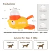 Pet slow food bowl, duck dog snack dispenser, slow anti-swallowing dog food feeder interactive feeder for small and medium pets