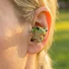 New Animation Peripheral Aovee Frog Earbuds Creative Novel Personalized Practical Portable Frog Shaped Earplugs For Adults Gifts